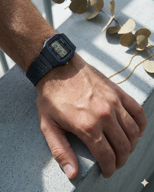 Casio F-91W-1DG Original Maroc